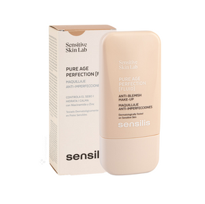 Base de maquillaje Sensilis Pure Age Perfection Fluid- Tono Beige 30 mL