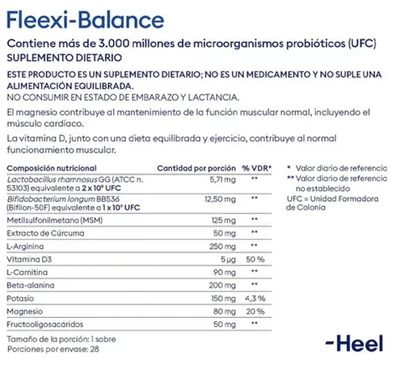 FLEEXI-BALANCE X 28 SOBRES