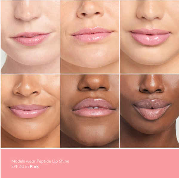Colorescience Peptide Lip Shine SPF 30 - 4mL Tono PINK